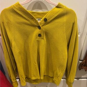 Madewell Mustard Cardigan